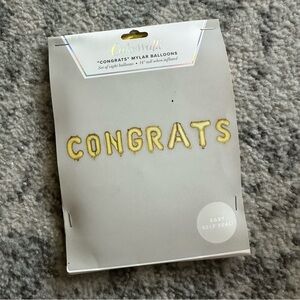 Congrats Mylar balloons